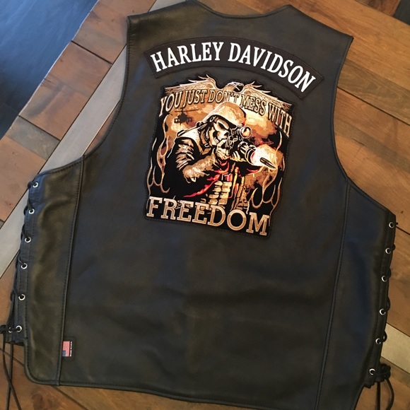 RM Leathers Other - RM Leathers Harley Davidson Leather Vest